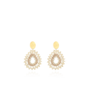 Lot Oorbellen Drop Crystal S Nude