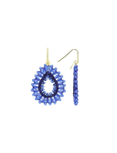 Blauwe Oorbellen Robin Drop Crystal Small