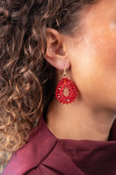 Lott Oorbellen Drop Crystal Small - Neon Flare