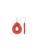 Lott Oorbellen Drop Crystal Small - Neon Flare