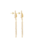 Lott Oorbellen Double Drop S/L - Champagne