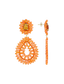 Oranje oorbellen Apollo lion