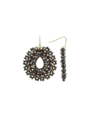 Lott Oorbellen Open Drop S Irregular Stones - Nutshell