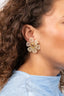 Beige Oorbellen Madelief Blooming Flower M