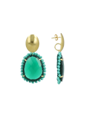 Lott Oorbellen Pendant Earring M - Light Ocean