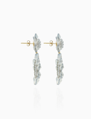 Lott Oorbellen Flower Double Drop S/M - Ice Blue