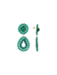 Lott Oorbellen Double Drop S/M - Light Ocean