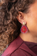 Lott Oorbellen Drop Crystal S w/ Sequins 
