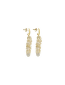 Lott Oorbellen Drop Crystal S w/ Sequins - Champagne
