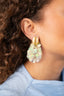Holo Oorbellen Sas Sequin Oval M