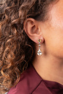 Lott Kristallen Oorbellen String Teardrop S Joan
