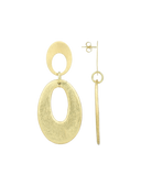 Lott Earrings Flat Open Teardrop