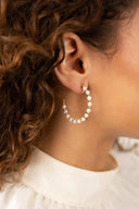 Lott Parel Oorbellen Naomi hoop