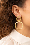 Lott Classic Oorbellen Eslie Thick Round Satin