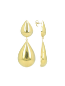 Lott classic oorbellen dubbel druppel