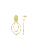 Lott Gouden Oorbellen Double Drop S Nya