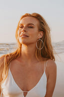 Lott Classic ovaal oorbellen zilver