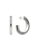 Lott Oorbellen Oval Creole - Silver