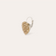 Coracao strass earrings bicolor
