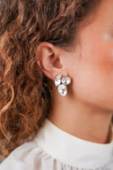 Lott Oorbellen Three Shapes - Crystal