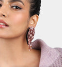 Olivia Dar Earrings Finch Mauve