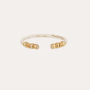 Gas Bijoux Armband Bangle Sari Strass Acetate - Ivory