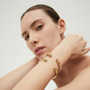 Gas Bijoux Armband Bangle Sari Strass Acetate model