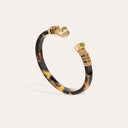 Gas Bijoux Armband Bangle Sarina Strass Acetate - Green