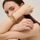 Gas Bijoux Bangle Armband Zanzibar Nude