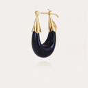 Gas Bijoux Blauwe Oorbellen Ecume Small Blue