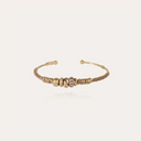 Gas Bijoux Gouden Armband Bangle Zizanie Strass
