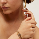 Gas Bijoux Gouden Armband Bangle Zizanie Strass