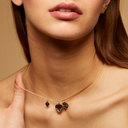 Gas Bijoux Gouden Ketting Harten Love Mini