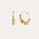 Gas Bijoux Gouden Oorbellen Aloha Hoops Mini