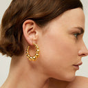 Gas Bijoux Gouden Oorbellen Andy Small Size Gold