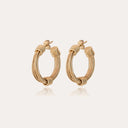 Gas Bijoux Gouden Oorbellen Ariane Hoop