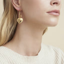 Gas Bijoux Gouden Oorbellen Céline Love Mini