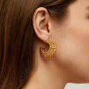 Gas Bijoux Gouden Oorbellen Crocus Filea Small