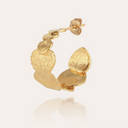 Gas Bijoux Gouden Oorbellen Cuore Hoop