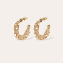Gas Bijoux Gouden Oorbellen Fileo Hoop Small
