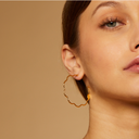 Gas Bijoux Gouden Oorbellen Florette Hoop Small
