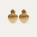 Gas Bijoux Gouden Oorbellen Love