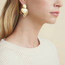 Gas Bijoux Gouden Oorbellen Love