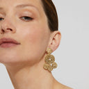 Gas Bijoux Gouden Oorbellen Lucky Sequin Small Size