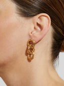 Gas Bijoux Gouden Oorbellen Maille Ariane 3