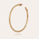 Gas Bijoux Gouden Oorbellen Maori Hoop Large
