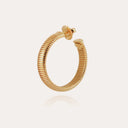Gas Bijoux Gouden Oorbellen Milo Hoops