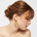Gas Bijoux Gouden Oorbellen Milo Hoops