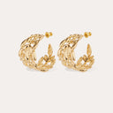 Gas Bijoux Gouden Oorbellen Olea Hoops Small