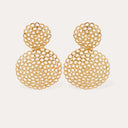 Gas Bijoux Gouden Oorbellen Onde Gourmette